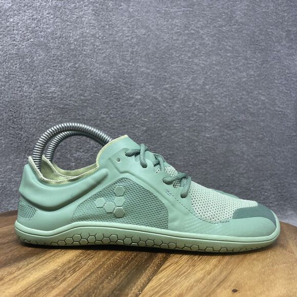 Vivobarefoot Shoes - Vivobarefoot Primus Lite III Green Minimalist Athletic Sneakers Womens 37 US 6